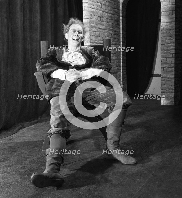 Character from a production of Shakespeare's Twelfth Night, Worksop College, Derbyshire, 1960. Artist: Michael Walters
