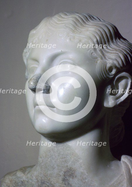 Bust of Antonia the Younger. Artist: Unknown