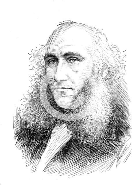 Mr. Edward Whitley, the new M.P. for Liverpool, 1880. Creator: Unknown.