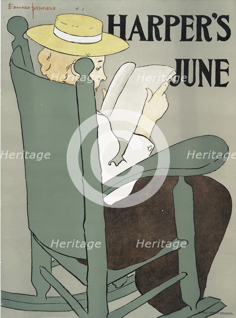 Harper's June, c1899. Creator: Edward Penfield.