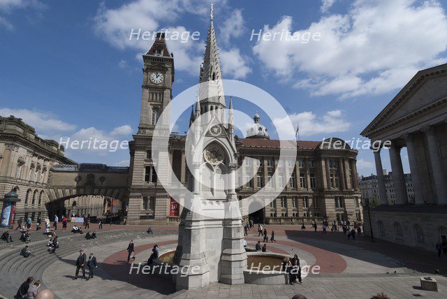 Birmingham, nr Town Hall, B'ham, 2009. Creator: Ethel Davies.