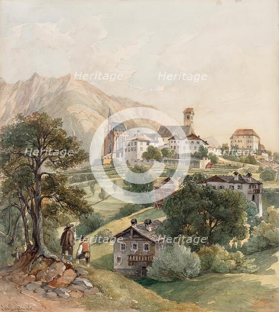 Schenna near Meran, 1868. Creator: Johann Nepomuk Passini.