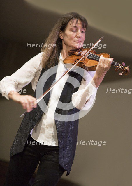 Viktoria Mullova, 2017. Artist: Alan John Ainsworth.