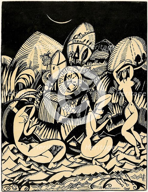 The Witch's Bath, c1912. Creator: Souza-Cardoso, Amadeo de (1887-1918).