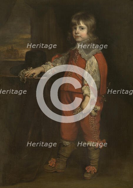 Possible portrait of Charles II, when Prince of Wales, mid-17th century. Creator: Adriaen Hanneman.