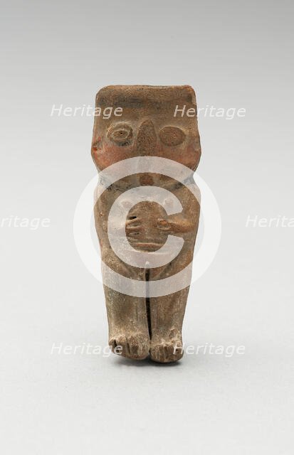 Mold-Made Female Figurine, c. A.D. 100/600. Creator: Unknown.