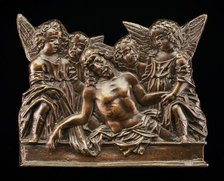 Christ Attended in the Tomb by Four Angels, c. 1500. Creator: Unknown.