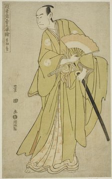 Otawaya: Onoe Matsusuke I as Oboshi Yuranosuke, from the series "Portraits of Actors..., 1795. Creator: Utagawa Toyokuni I.
