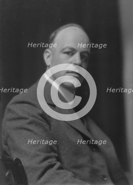 Rowan, A.H., Mr., portrait photograph, 1916. Creator: Arnold Genthe.