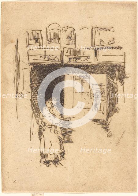 Bird-Cages, Drury Lane, c. 1886/1888. Creator: James Abbott McNeill Whistler.