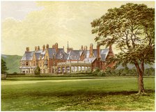 Hutton Hall, Yorkshire, home of the Pease family, c1880. Artist: Unknown
