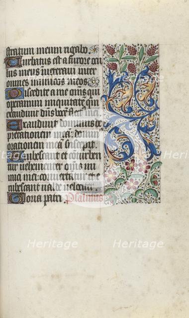 Book of Hours (Use of Rouen): fol. 81r, c. 1470. Creator: Master of the Geneva Latini (French, active Rouen, 1460-80).