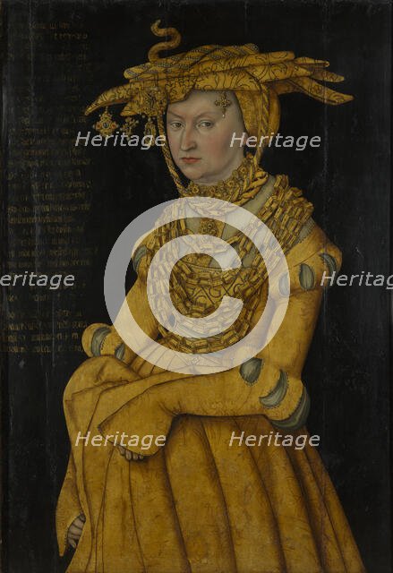 Duchess Catherine of Mecklenburg (1487-1561), after 1515. Creator: Cranach; Lucas; the Elder (1472-1553).