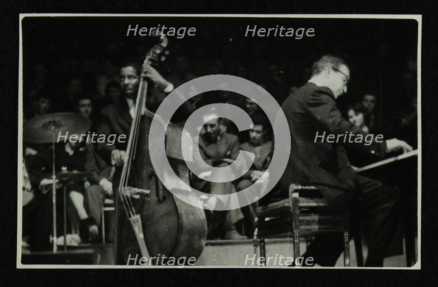 The Dave Brubeck Quartet in concert at Colston Hall, Bristol, 1958. Artist: Denis Williams