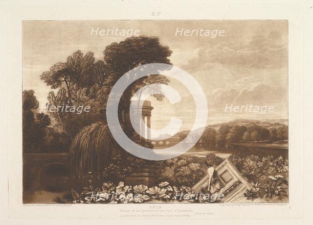 Isis (Liber Studiorum, part XIV, plate 68), January 1, 1819. Creator: JMW Turner.