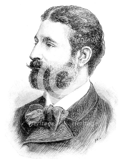 Senhor Barros Gomes, the Portuguese Minister of Foreign Affairs, 1890. Creator: P Naumann.