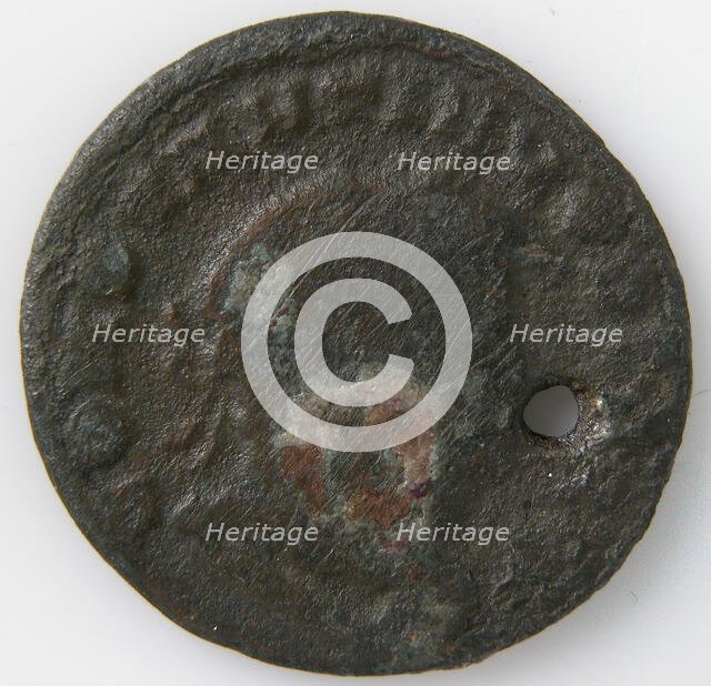 Coin/Pendant, Late Roman, 4th century or earlier. Creator: Unknown.