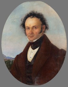 Portrait of a Man, 1830-1850. Creator: Unknown.