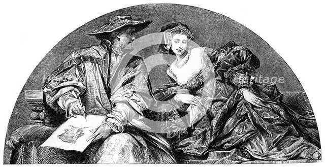 Hans Holbein, German artist, c1880-1882. Artist: Hans Makart