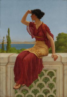 The Signal, 1899. Creator: John William Godward.