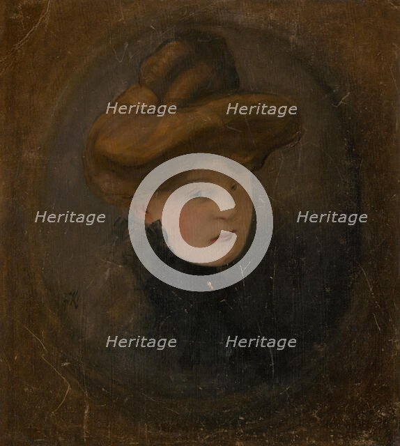 Portrait of a Woman, 1900. Creator: Alexander Kubinyi.