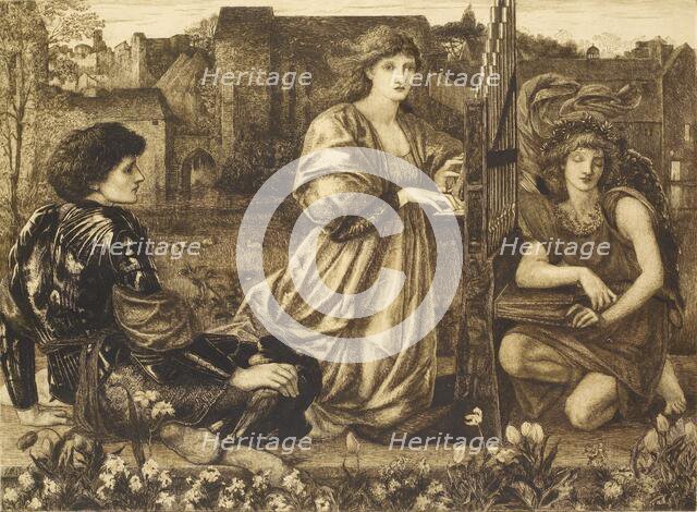 Le Chant d'Amour, 1860s, (1896). Creator: Robert Macbeth Walker.