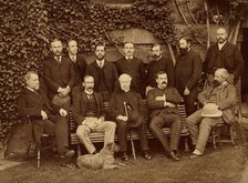 Staff of General Infirmary and Eye Institution, Gloucester, 1893. Creator: Unknown.