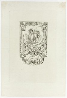 Frontispiece to Margot, la ravaudeuse, 1868. Creator: Félicien Rops.