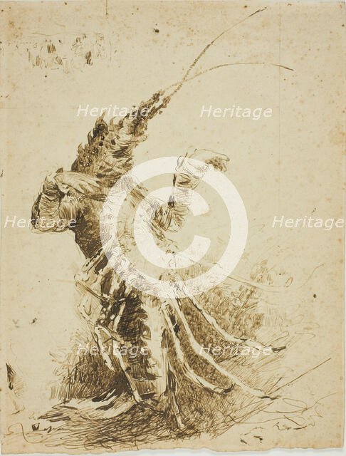 Shrimp-Man, n.d. Creator: Unknown.