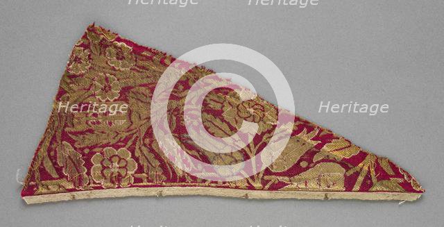 Textile Fragment, 16th century. Creator: Unknown.