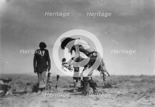 Placing kedan, c1905. Creator: Edward Sheriff Curtis.