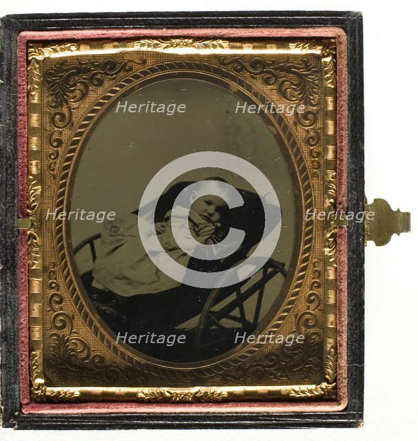 Untitled [portrait of a baby], 1839/99.  Creator: Unknown.