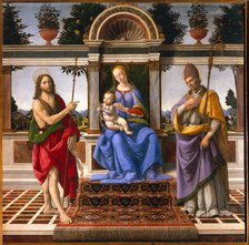 Madonna di Piazza, 1474-1483. Creator: Verrocchio, Andrea del (1437-1488).