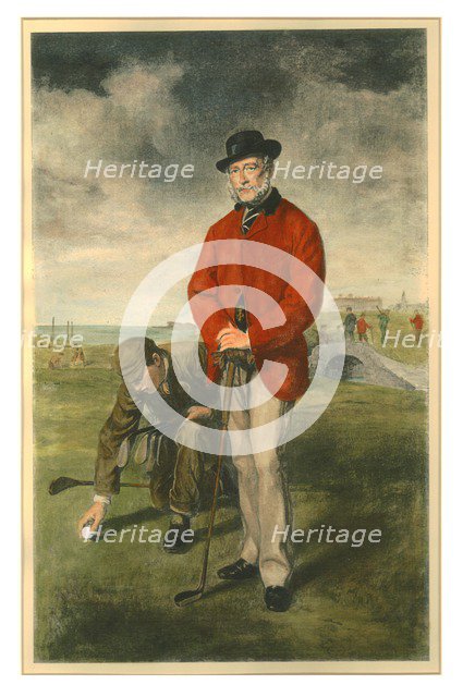 'The Golfer', 19th century. Creator: Unknown.