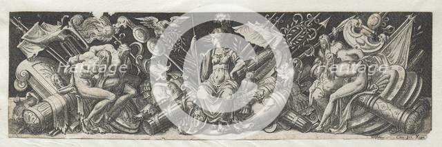 Combats and Triumphs No. 1. Creator: Etienne Delaune (French, 1518/19-c. 1583).