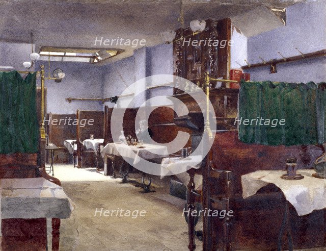 Cock Tavern, Fleet Street, London, 1881. Artist: John Crowther