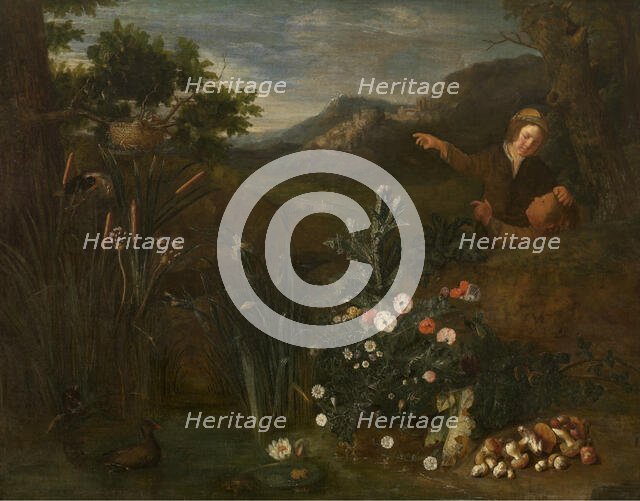 The Bird's Nest, c1700-1750. Creator: Peeter Snyers.