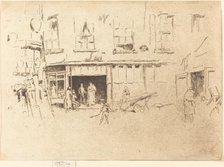 Little Court, c. 1880/1881. Creator: James Abbott McNeill Whistler.