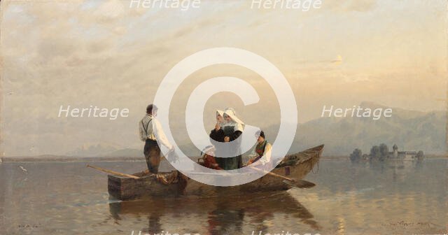 Ave Maria, . Creator: Wopfner; Joseph (1843-1927).