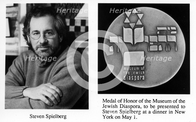 Steven Spielberg (1947- ), American Film maker, 1994. Artist: Unknown