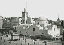 The Djama'a al-Djedid, Algiers, Algeria, 1895.  Creator: Poulton & Co.