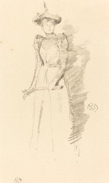 Gants de Suède, 1890. Creator: James Abbott McNeill Whistler.