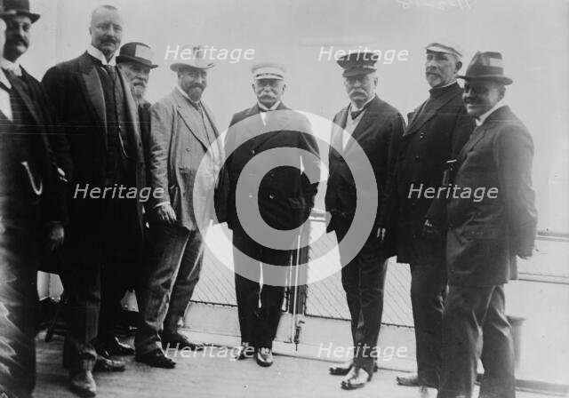 Delbruck, Dernburg, Zeppelin, Colemann, between c1910 and c1915. Creator: Bain News Service.