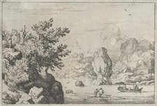 The Rock in the Middle of the River, 17th century., 17th century. Creator: Allart van Everdingen.