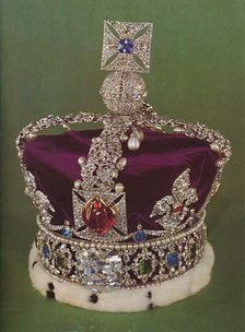'The Imperial State Crown', 1953. Artist: Rundell, Bridge and Rundell.