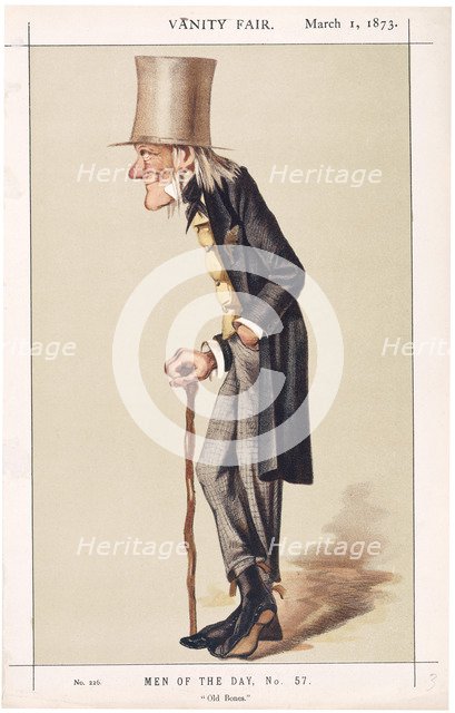 Professor Sir Richard Owen, FRS, KCB, naturalist, 1873. Artist: Spy