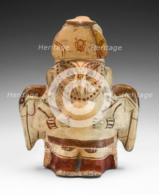 Vessel in the Form of an Owl Impersonator, 100 B.C./A.D. 500. Creator: Unknown.