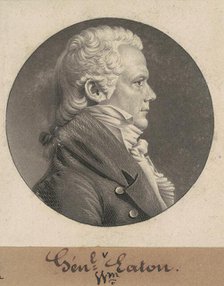 William Eaton, 1808. Creator: Charles Balthazar Julien Févret de Saint-Mémin.