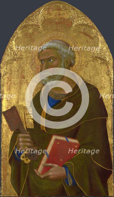 Saint Peter, c.1350. Creator: Master of the Madonna of the Palazzo Venezia (active 1340-1360).