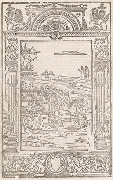 Opera..Triumphi, Soneti, & Canzone.., February 15, 1508. Creator: Pico Master.
